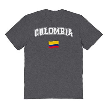 Men's Colombia Flag Graphic Tee