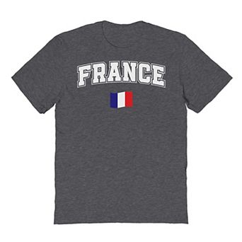 Men's France Flag Graphic Tee