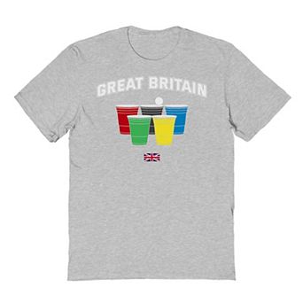 Men's Great Britain Solo Cups Graphic Tee