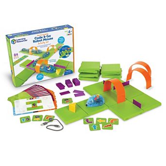 Learning Resources Rechargeable Code & Go® Robot Mouse STEM Activity Set
