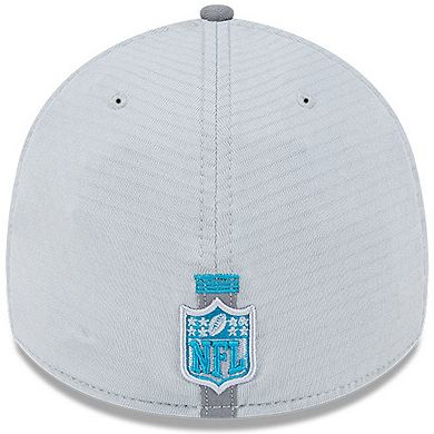 Men's New Era Gray Jacksonville Jaguars 2024 NFL Training Camp 39THIRTY Flex Hat