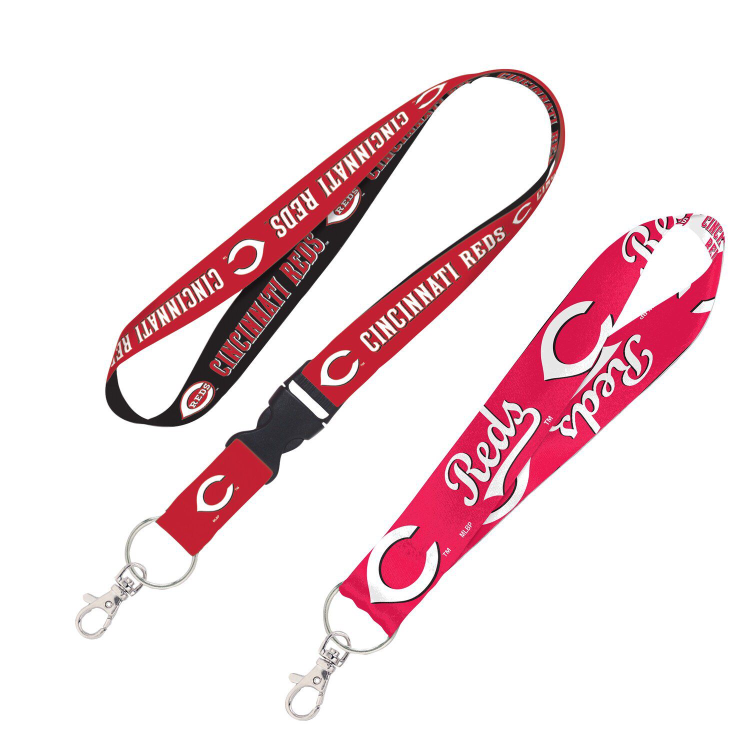 Indiana Hoosiers Lanyard - Detachable Buckle, Grey Team Colors, Officially Licensed