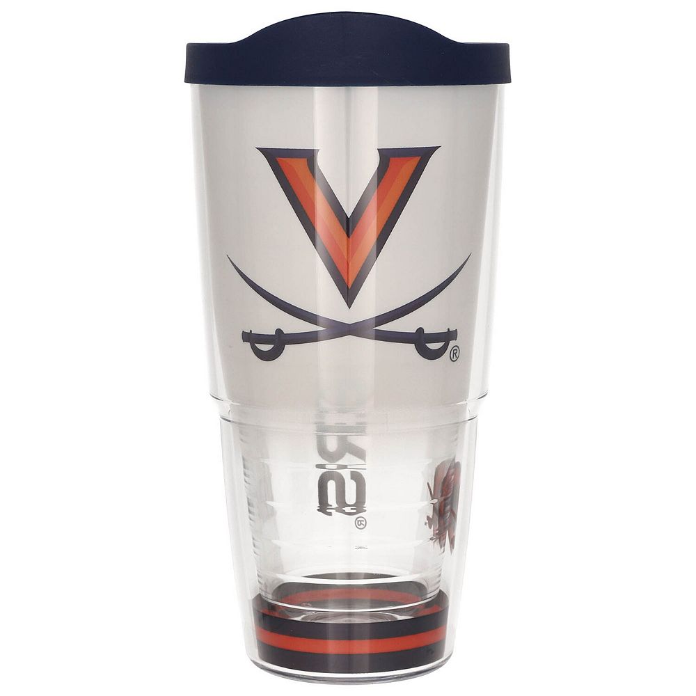 Tervis Bicchiere isolante a doppia parete, in plastica, trasparente e colorato, realizzato in USA