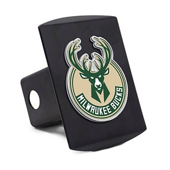 WinCraft Milwaukee Bucks Premium Hitch Cover