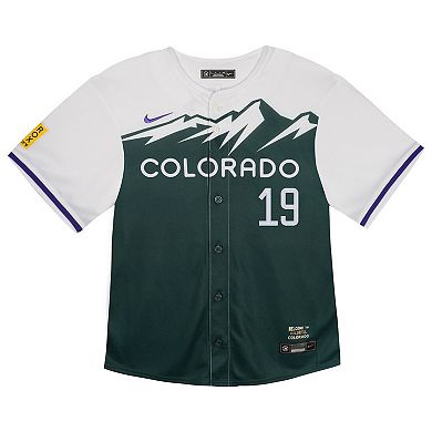 Toddler Nike Charlie Blackmon Green Colorado Rockies City Connect Limited Player Jersey