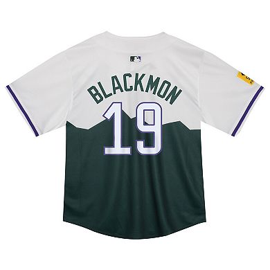 Toddler Nike Charlie Blackmon Green Colorado Rockies City Connect Limited Player Jersey