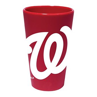 WinCraft Washington Nationals 16oz. Team Color Silicone Pint Glass