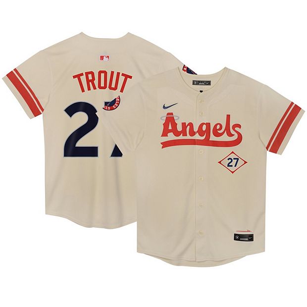 Mike trout retro jersey online