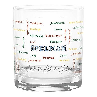 Spelman College Jaguars 14oz. Black History Month Rocks Glass