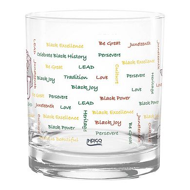 Texas Southern Tigers 14oz. Black History Month Rocks Glass
