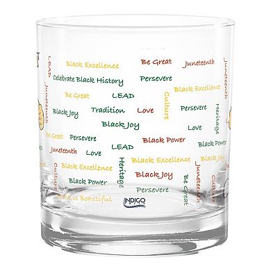 North Carolina A&T Aggies 14oz. Black History Month Rocks Glass