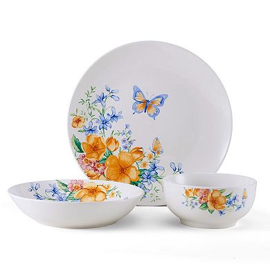 Studio Nova Anna 18 pc Floral Dinnerware Set