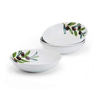 Studio Nova Olive 4 pc Pasta Bowls Set