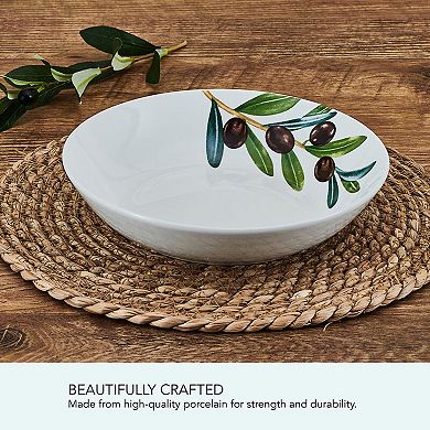 Studio Nova Olive 4 pc Pasta Bowls Set