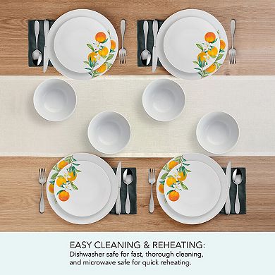 Studio Nova Oranges 12 pc Dinnerware Set