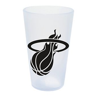 WinCraft Miami Heat 16oz. Icicle Silicone Pint Glass