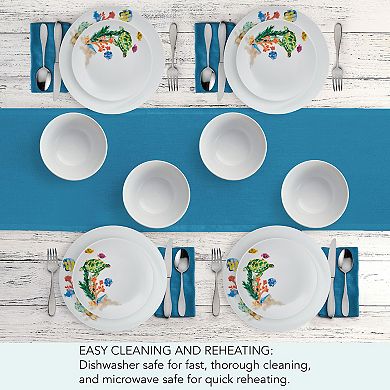 Studio Nova Underwater Life 12-pc. Dinnerware Set