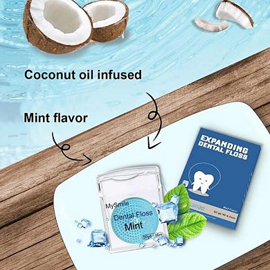 MySmile Woven Dental Floss - 2 Counts