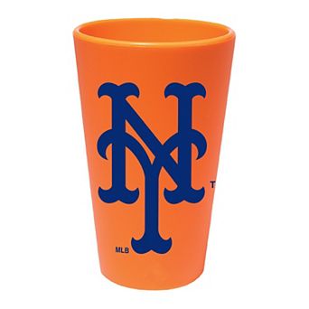 WinCraft New York Mets 16oz. Team Color Silicone Pint Glass