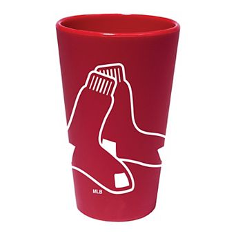 WinCraft Boston Red Sox 16oz. Team Color Silicone Pint Glass