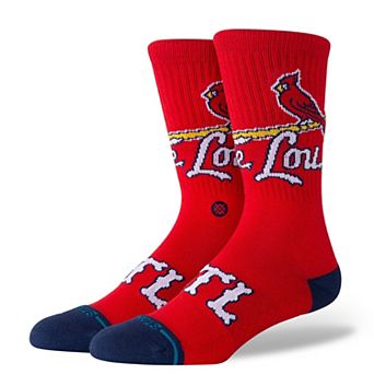 Unisex Stance Red St. Louis Cardinals 2024 City Connect Crew Socks
