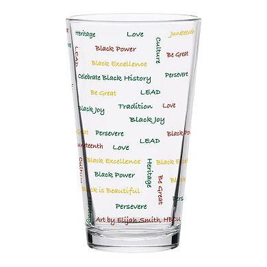 Delaware State Hornets 16oz. Pint Glass