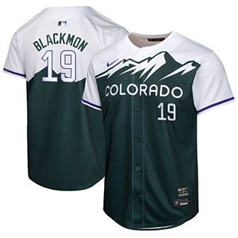 Youth Nike Charlie Blackmon Green Colorado Rockies City Connect Limited Player Jersey