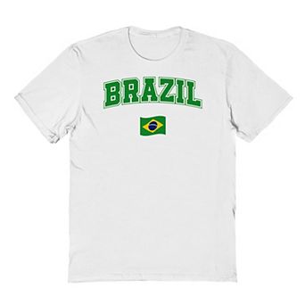 Men's COLAB89 Brazil Flag Graphic Tee
