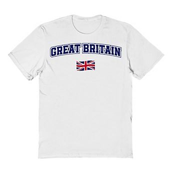 Men's COLAB89 Great Britain Flag Graphic Tee