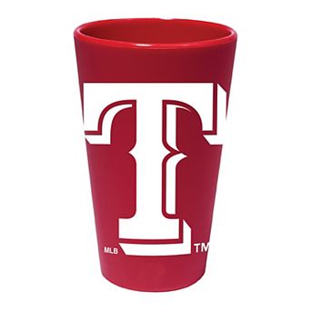 WinCraft Texas Rangers 16oz. Team Color Silicone Pint Glass
