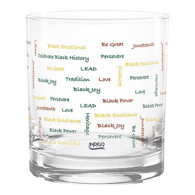 Alabama State Hornets 14oz. Black History Month Rocks Glass