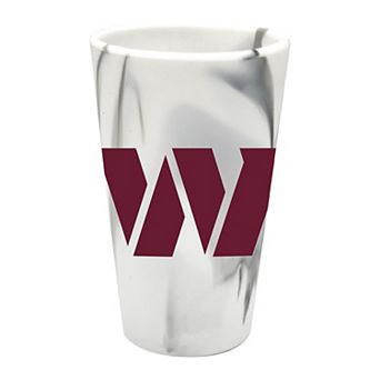 WinCraft Washington Commanders 16oz. Fashion Silicone Pint Glass