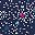 Navy Sprinkle Heart