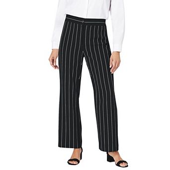 Jessica London Women's Plus Size Tummy Control Bi-Stretch Bootcut Pant