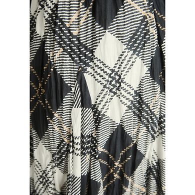 Jessica London Women's Plus Size Flowing Crinkled Maxi Skirt