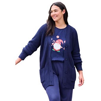 Woman Within Plus Size Holiday Graphic Tee