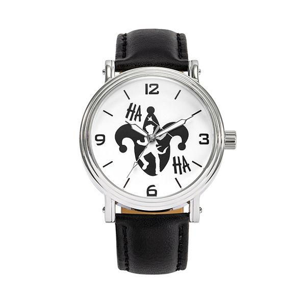 DC Joker Men's Silver Tone Classic Watch