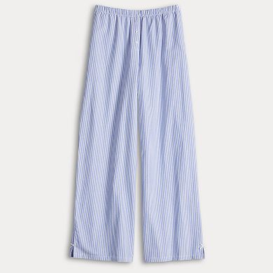 Juniors' Threads of Luxx Striped Boxer Pants