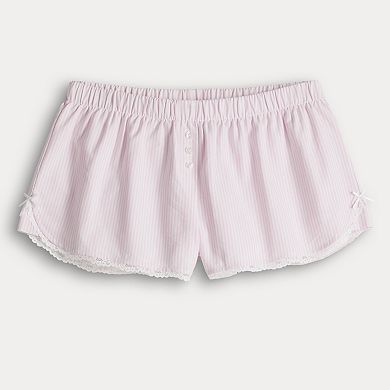 Juniors' Threads of Luxx Boxer Shorts
