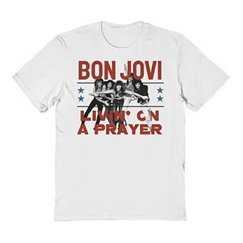 Men's Bon Jovi Livin On A Prayer Graphic Tee