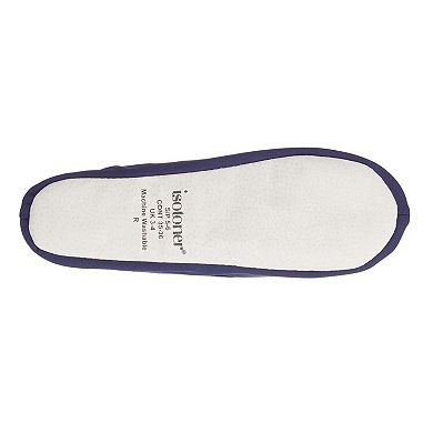 isotoner Ivy Women's Velour Moccasin Slippers