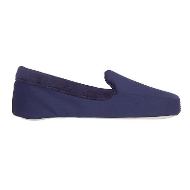 isotoner Ivy Women's Velour Moccasin Slippers