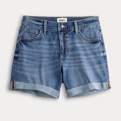 Women's Sonoma Goods For Life® Mid Rise Roll Cuff Shorts