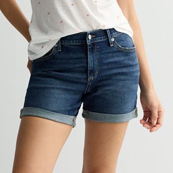 Women's Sonoma Goods For Life® Mid Rise Roll Cuff Shorts