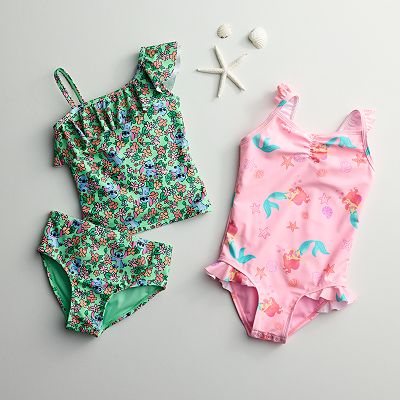 Disney's Lilo & Stitch Baby & Toddler Girl Floral One