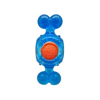 Candy-Inspired TPR Squeaky Tennis Ball Dog Toy - Blue