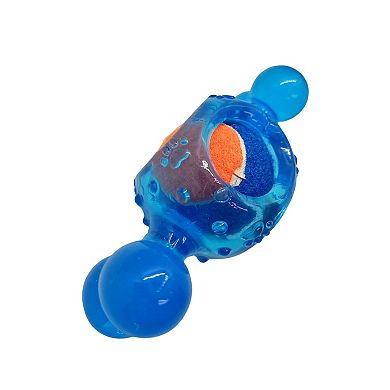 Candy-Inspired TPR Squeaky Tennis Ball Dog Toy - Blue
