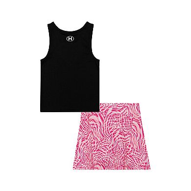 Girls 4-6x Under Armour Tank Top & Skort Set
