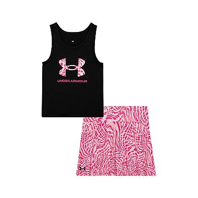 Girls 4-6x Under Armour Tank Top & Skort Set