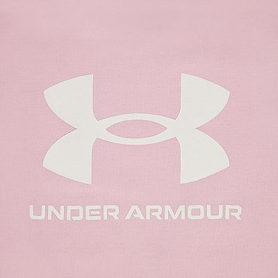 Girls 4-6 Under Armour 2-Piece Animal Print Logo Tech Tee & Woven Microfiber Shorts Set
